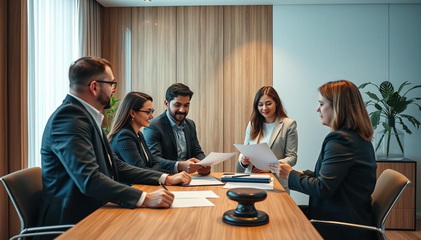 Real estate ownership transfer documents and closing confirmation